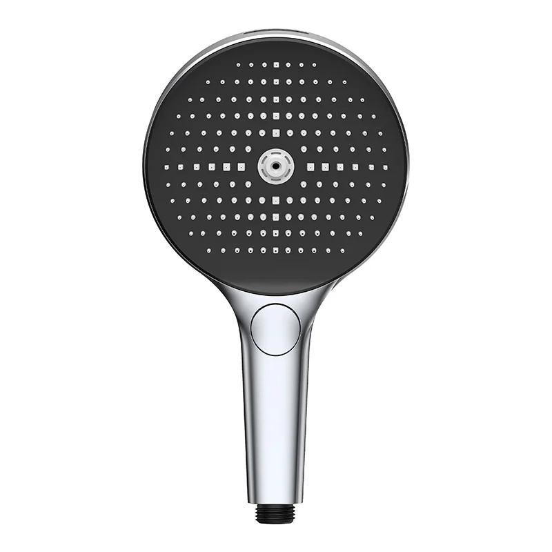 4-Function ABS Handheld Shower Head 135mm with Silicone Nozzles Y10003