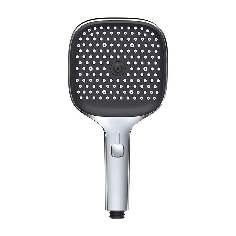 3-Function ABS Handheld Shower Head 130 x 130mm with Silicone Nozzles Y10009