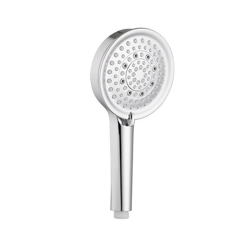 3-Function ABS Handheld Shower Head 120mm with TPE Nozzles Y10013