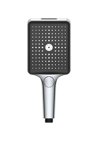 4-Function ABS Handheld Shower Head 106 x 138mm with Silicone Nozzles Y10020