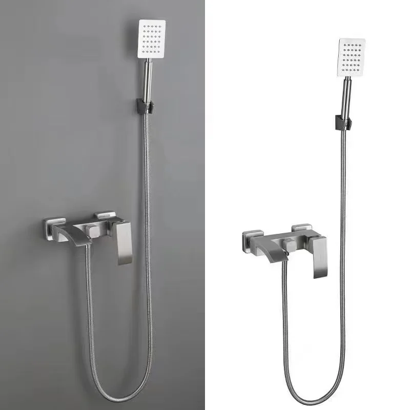 304 Stainless Steel Bath and Shower Faucet Set Y30020